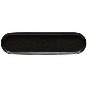 Costa Nova Notos Teller flach, oval, latitude black, Länge: 354 mm