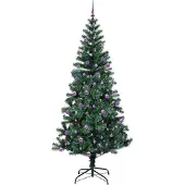 vidaXL Nova (mit LEDs &lilafarbenen Kugeln)