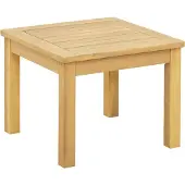 vidaXL Couchtisch Helles Akazienholz 45 x 45 x 36 cm Massivholz Akazie