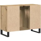vidaXL Badezimmerschrank Artisan-Eiche 80 x 33 x 60 cm Holzwerkstoff