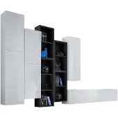 Xl Moebel Gmbh Designer Komplett Wohnwand Lowboard Wohnzimmermöbel Einrichtung Regale
