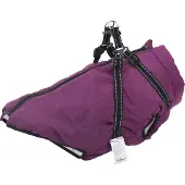 vidaXL Hundemantel Lila L44 Fleece und Polyester
