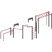 AEA Klimmzugstangen Straßensportgeräte Parallelbarren Gruppentraining Krafttraining