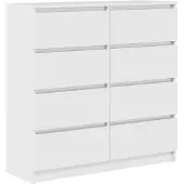 vidaXL Sideboard Weiß 100x35x99 cm Holzwerkstoff