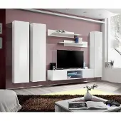Xl Moebel Gmbh Weiß Wohnwand Wand Wandschrank Komplett Wohnzimmer Designer TV-Ständer Holz