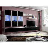 AEA Wohnzimmer Modern Wohnwand Designer Holzmöbel TV Ständer Luxus Hänge Vitrine