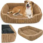 Dogeste Hundebett 85x65 cm weich rutschfest für kleine und mittelgroße Hunde