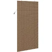 vidaXL Rollo Braun 110 x 220 cm Bambus