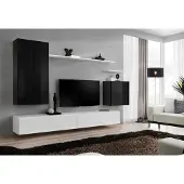Xl Moebel Gmbh Wohnzimmermöbel Design Wohnwand Wandregal Luxus Weiß Wandschrank Neu