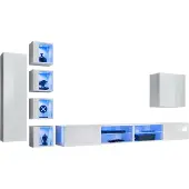 Xl Moebel Gmbh Modern Wohnwand Hänge Schrank Designer TV-Ständer Wandschrank Holzmöbel