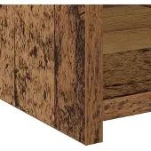 vidaXL Bücherregal mit Schubladen Altholz 30 x 42,4 x 185,2 cm