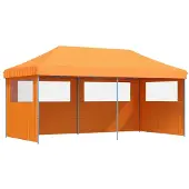 vidaXL Party-Zelt Orange 292 x 580 x 315 cm Oxford-Stoff