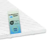 Bodyprotect ergonomischer Komfortschaum Topper, 80 x 200 cm, für alle Matratzen,