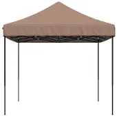 vidaXL Partyzelt 292 x 440 x 315 cm Braun Oxford-Stoff