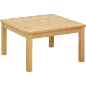vidaXL Couchtisch Helles Akazienholz 60 x 60 x 36 cm Massivholz Akazie