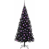 vidaXL Mads (mit 300 LEDs und lilafarbenen Bällen)