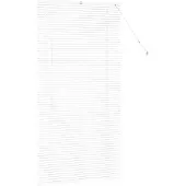 vidaXL Venezianische Jalousien Weiß 175 x 85 cm Aluminium