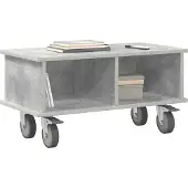 vidaXL TV-Ständer 68,5 x 35 x 35 cm Beton Grau Holzwerkstoff