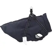 vidaXL Hundemantel Marineblau L48 Fleece und Polyester