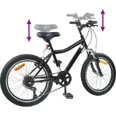 vidaXL Kinderfahrrad 20 Zoll 6-Geschwindigkeit für 6-11 Jahre alt