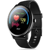 MPM Smartwatch W03V.11277.A mit Herzfrequenz, Blutdruck, Blutsauerstoff, Schlafüberwachung und Schrittzähler