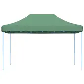 vidaXL Party-Zelt Grün 292 x 440 x 315 cm Oxford-Stoff