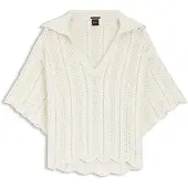 BOSS für Damen. 50559808 Fordeaux-beige Bluse (XS), Lässig, Modal, Kurzarm