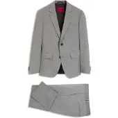 HUGO Zweiteiliger Slim-Fit Anzug aus Woll-Mix Grösse 102