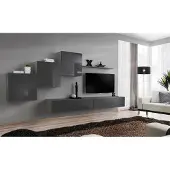 Xl Moebel Gmbh Wohnwand Wohnzimmer Set 6tlg Wandschrank Wandregal Garnitur Komplett Neu