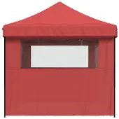 vidaXL Party-Zelt Bordeauxrot 292 x 440 x 315 cm Oxford-Stoff