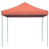 vidaXL Party-Zelt Terrakotta 292 x 292 x 315 cm Oxford-Stoff