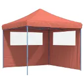 vidaXL Party-Zelt Terrakotta 292 x 292 x 315 cm Oxford-Stoff