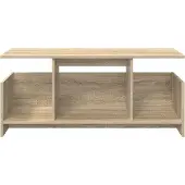 vidaXL TV-Ständer 102 x 35 x 45 cm Sonoma-Eiche Holzwerkstoff