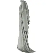 vidaXL Decken-Hoodie Grau F Flanell