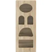 vidaXL Sideboard ELST Sonoma-Eiche 40 x 35 x 100,5 cm Holzwerkstoff