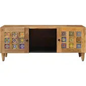 vidaXL Couchtisch Natur 100 x 54 x 40 cm Massivholz Mango