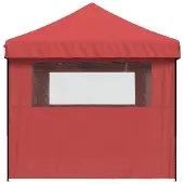 vidaXL Party-Zelt Bordeauxrot 292 x 580 x 315 cm Oxford-Stoff