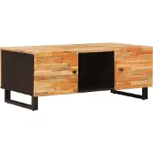 vidaXL Couchtisch Braun 100 x 54 x 40 cm Massivholz Mango