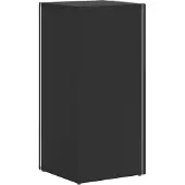 vidaXL Seitenregal Schwarz 33 x 32 x 70,5 cm Holzwerkstoff