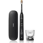 Philips HX9911/17, Erwachsener, Schallzahnbürste, Tägliche Pflege, Tiefenreinigung, Zahnfleischpflege, Whitening, 62000 Bewegungen pro Minute, Schwarz, Oval