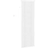 vidaXL Venetianer Jalousie Weiß 150 x 60 cm PVC