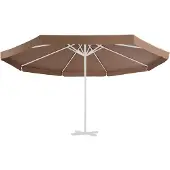 vidaXL Ersatzbezug für Sonnenschirm Sandfarben 515 cm