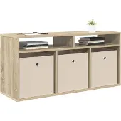 vidaXL Lowboard mit Schubladen Sonoma-Eiche 102 x 32 x 48,5 cm