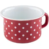 Riess Kaffeeschale Pünktchen Riess Rot