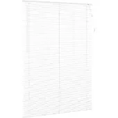 vidaXL Venetianer Jalousie Weiß 213 x 160 cm PVC