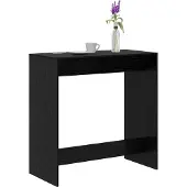 vidaXL Bartisch 102 x 50 x 103,5 cm Holzwerkstoff Schwarz Eichen-Optik