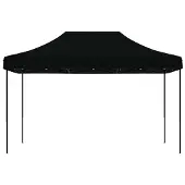 vidaXL Party-Zelt Schwarz 292 x 440 x 315 cm Oxford-Stoff