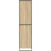 vidaXL Warderobe Sonoma 50 x 50 x 200 cm Holzwerkstoff