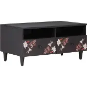 vidaXL Couchtisch Mehrfarbig 80 x 54 x 40 cm Massivholz Mango