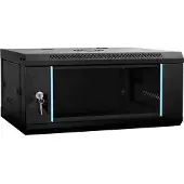 vidaXL Netzwerkschrank mit Speicher Schwarz 60 x 35 x 28 cm Stahl